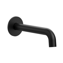 Matte Black Round Bath Faucet with Hand Shower