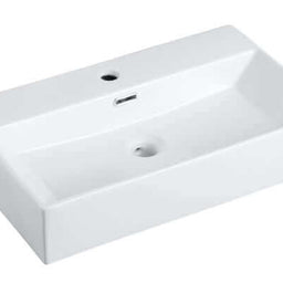 Lavabo rectangulaire 683C porcelaine 24 x 14 1/4 x 5 1/4 po blanc | Entrepôt de la Réno