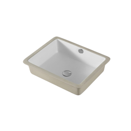 Lavabo rectangulaire à encastrer sous plan - 19 3/4" x 16"