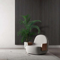 Panneaux acoustiques en latte de bois couleur Cendre 24