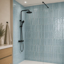 Céramique murale 3x12 Antique Baby Blue Lustré