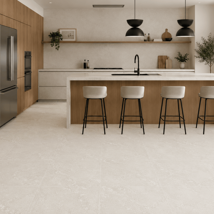 Céramique 24X24 Astera Ivory Mat