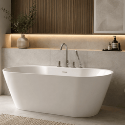Robinetterie SERENITA sur bain - chrome