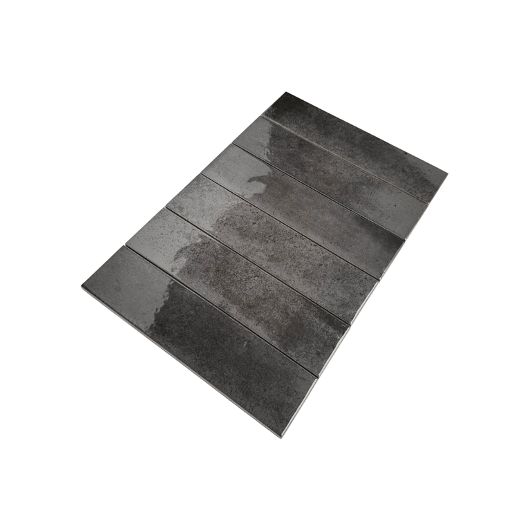 Céramique murale 3x12 Antique Charcoal Lustré