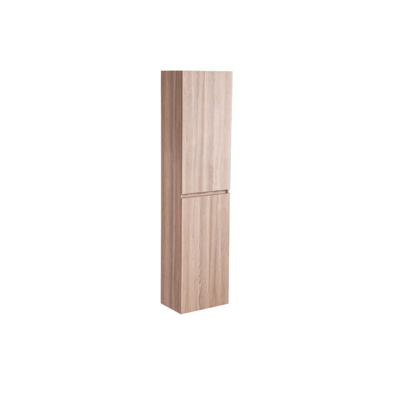 Armoire 18 x 72 pouces bois naturel
