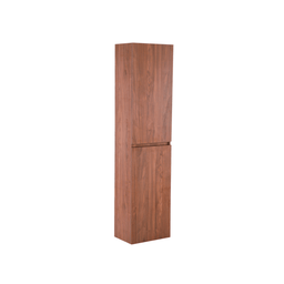 Walnut Wood 18" x 72" Bathroom Storage Cabinet