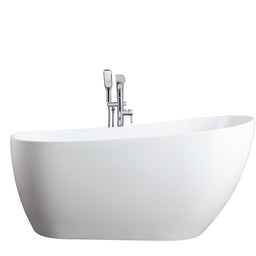 Bain auto-portant Charlotte 59" X 29½" X 29½" | Entrepôt de la Réno