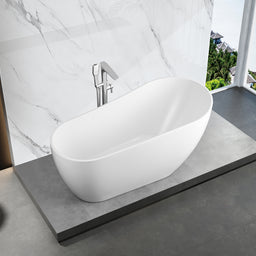 Bain auto-portant Charlotte 59" X 29½" X 29½" | Entrepôt de la Réno