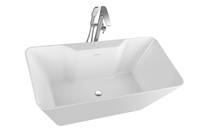 Henri freestanding bath 59" X 30" X 23"
