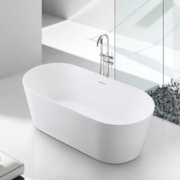 Bain auto-portant Juliette 59" X 30" X 23" | Entrepôt de la Réno