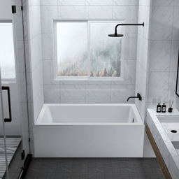Right Side Alcove Bathtub 60" X 32"
