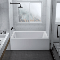 Alcove bath Left side 60