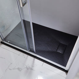 Base de douche en SMC - Noire | Entrepôt de la Réno
