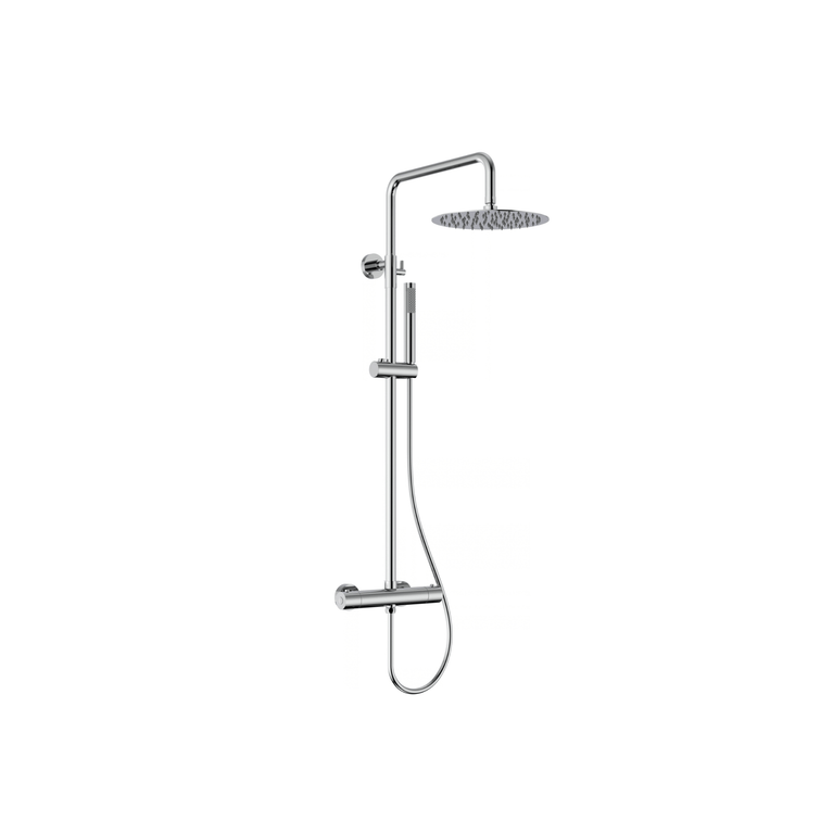 Colonne de douche CASCATA - rond chrome