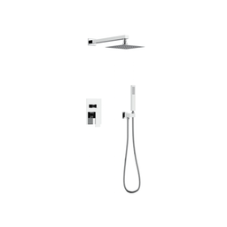 Robinetterie CASCATA de douche - carré chrome