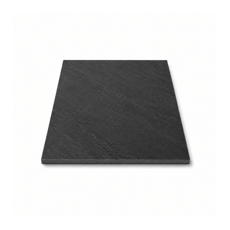 Tuile Extérieure 24x24 Enzo Anthracite Mat