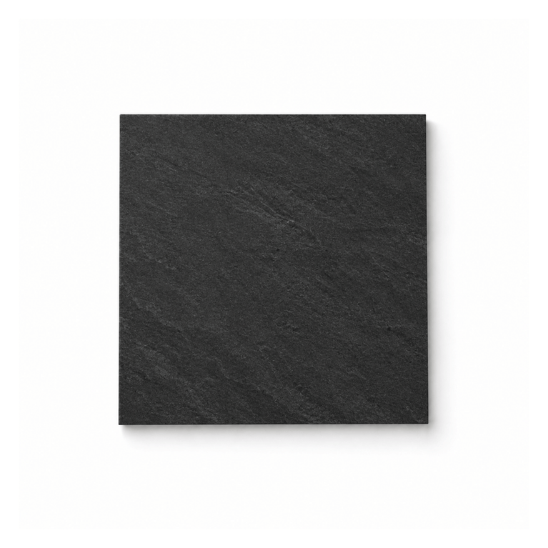 Tuile Extérieure 24x24 Enzo Anthracite Mat