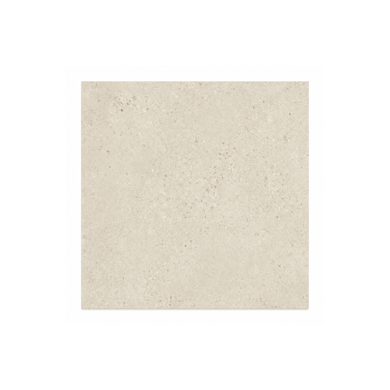 24x24 Stone Cement Ivory Matte Ceramic