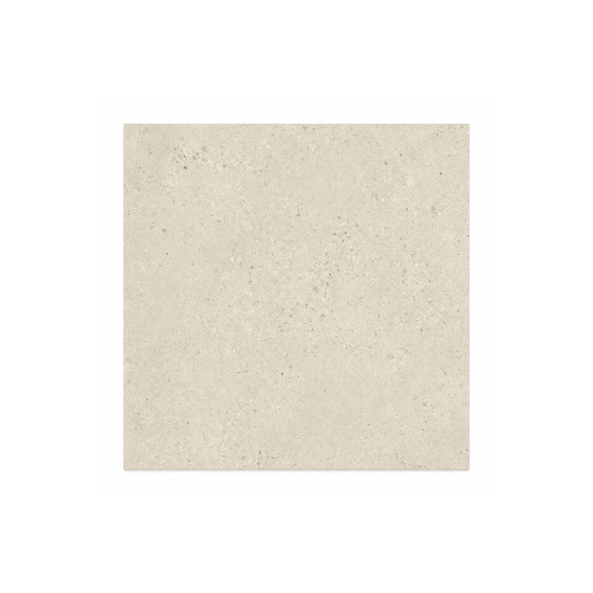 24x24 Stone Cement Ivory Matte Ceramic