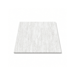 Céramique 24x24 Travertin Bianco Mat Texturé
