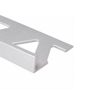 L-shaped trim for ceramic matte aluminum color