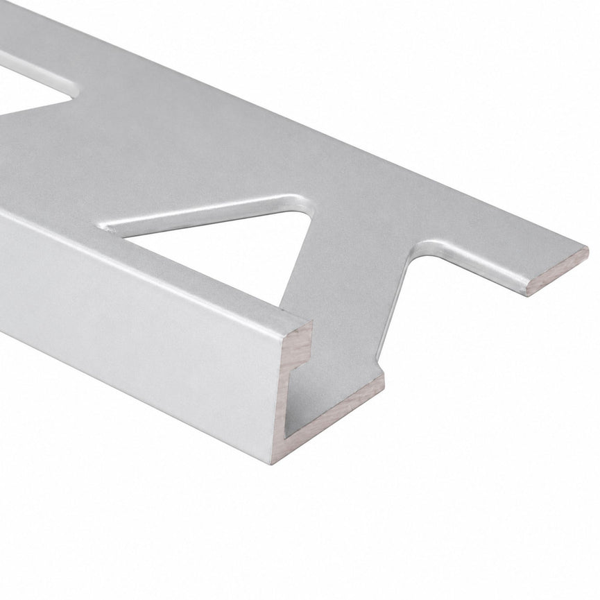 Moulure en L pour céramique couleur aluminium mat