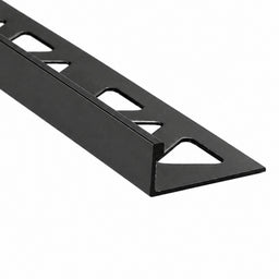 Moulure en L pour céramique couleur noir satiné