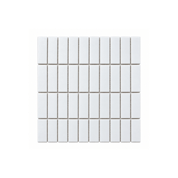 1x3 White wall mosaic ceramic