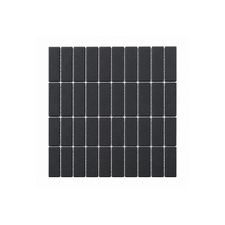 Charcoal 1x3 Wall Mosaic Ceramic