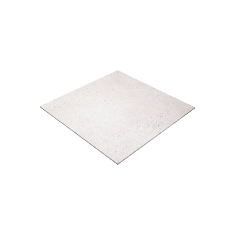 Ceramic 24x24 Stone Cement Bianco Matte
