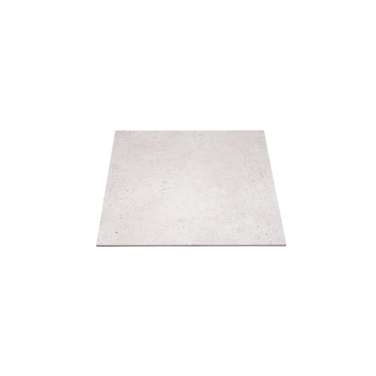 Ceramic 24x24 Stone Cement Bianco Matte