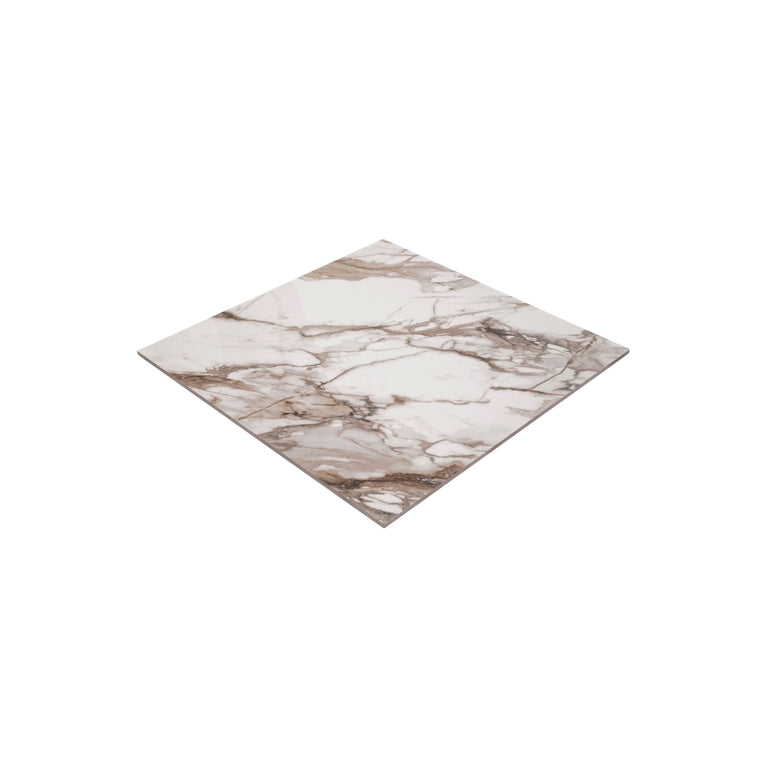Ceramic 24x24 marble effect gold - Oikos