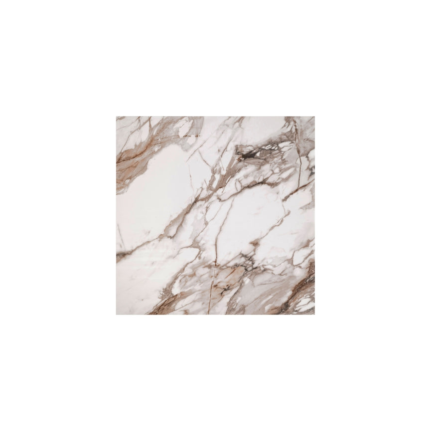 Ceramic 24x24 marble effect gold - Oikos