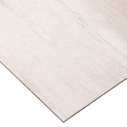 Ceramic 24x48 white beige shades - Travertine