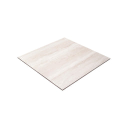 24x24 White Ceramic Beige Shades - Travertine