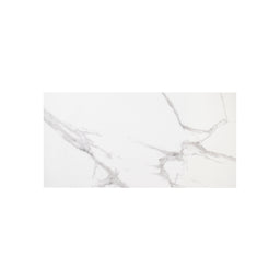 Polished white ceramic - Calacatta Cielo