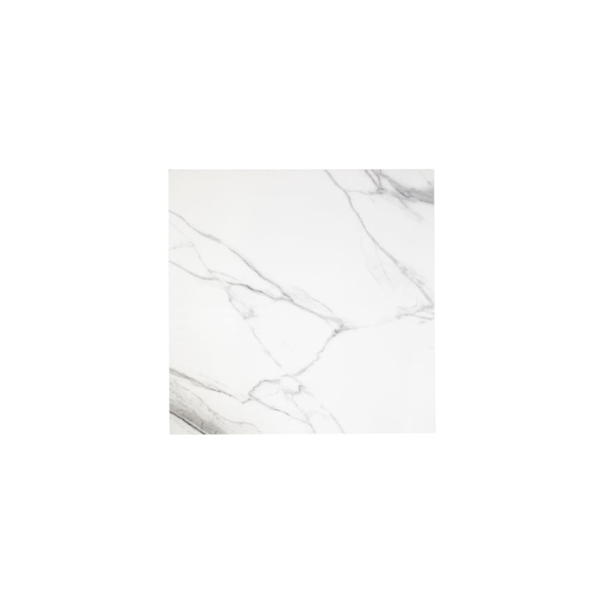 Polished white ceramic - Calacatta Cielo