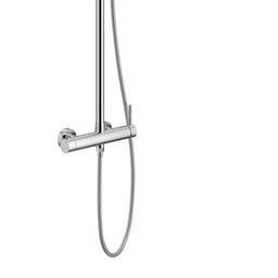 Round Shower Column - Chrome