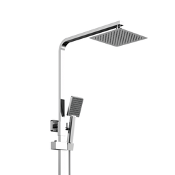 Colonne de douche carré chrome