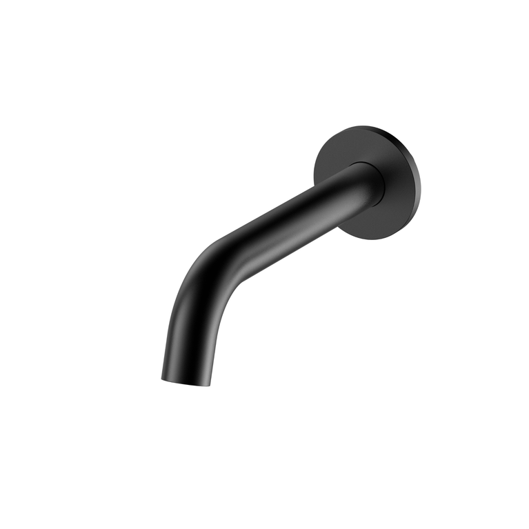 Robinetterie INIZIO murale pour vasque noir mat