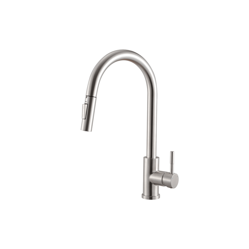Robinet ETERNO de cuisine inox brossé