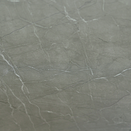 Mur de douche en PVC effet marbre gris foncé lustré 48 po x 96 po