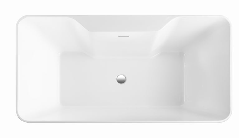 Henri freestanding bath 59" X 30" X 23"
