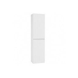 Wavy facades for 18X72 inch satin white cabinet