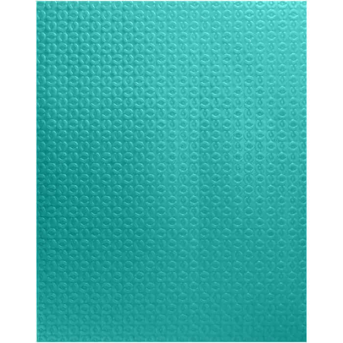 Heated floor membrane sheet covering 8.1 ft2