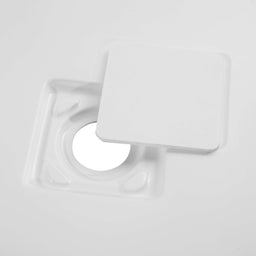 Douche (Base et Vitres inclus) chrome 36"X36" en alcôve | Entrepôt de la Réno