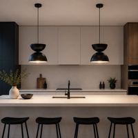 LUNA - Luminaire suspendu double dôme 12.6