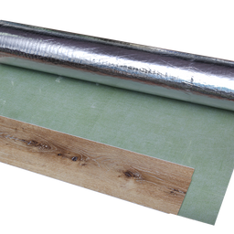 Safe & Sound acoustic membrane for 3 mm laminate floating floor (108 sq ft)