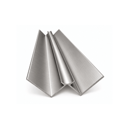 Moulure de coin intérieure en aluminium brossé