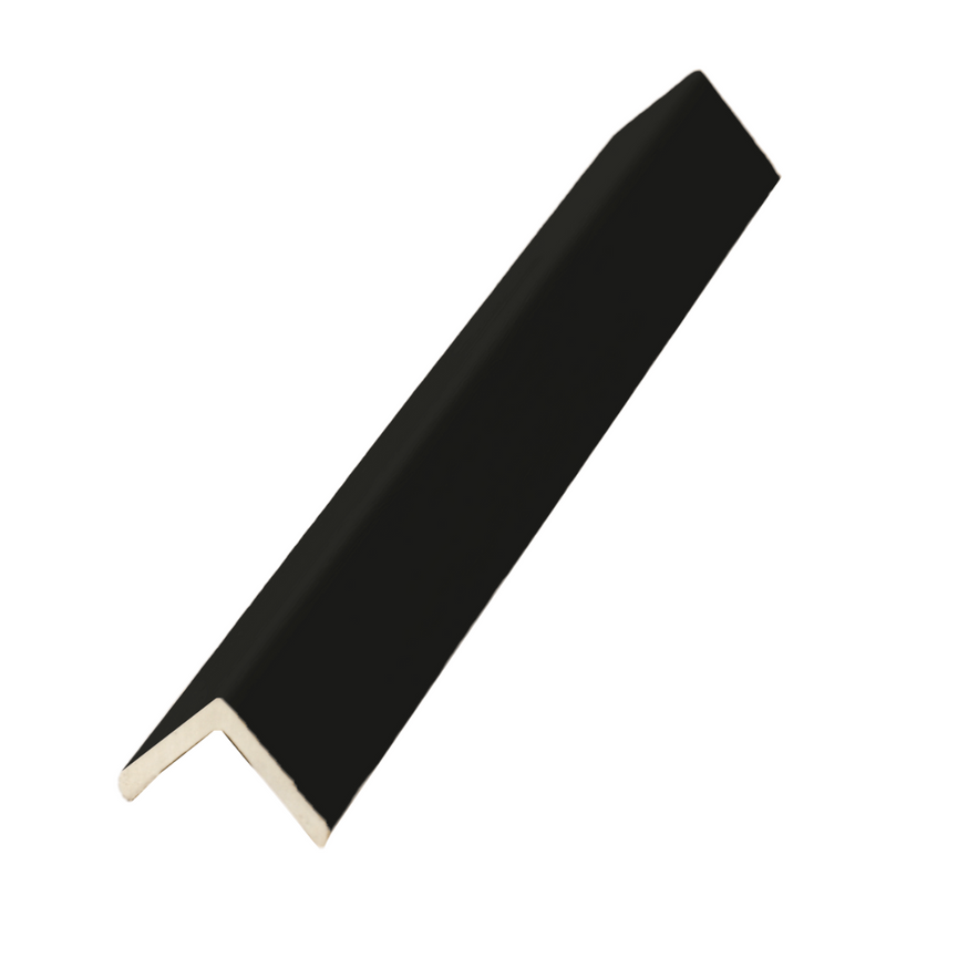 Moulure en coin en WPC – noir